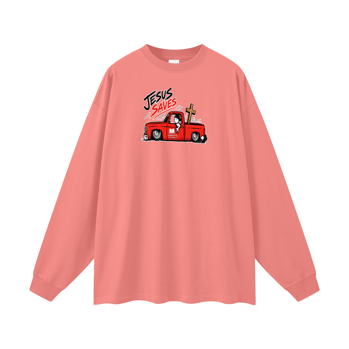 Oversized Unisex Long Sleeve T-Shirt