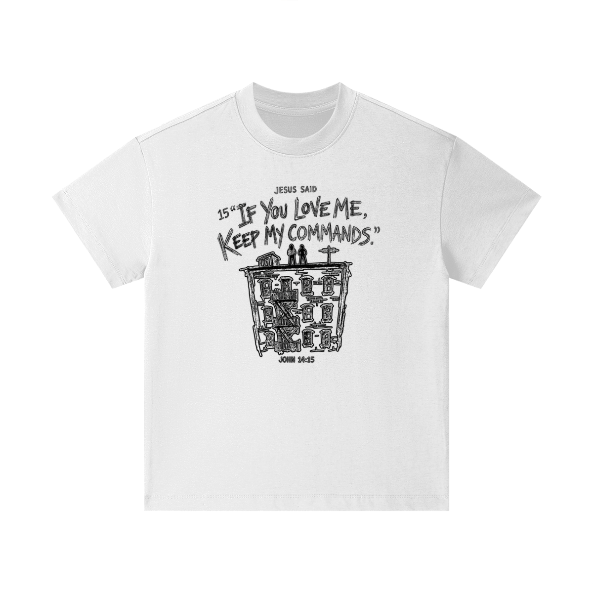JOHN 14:15 NIV Kids T-Shirt