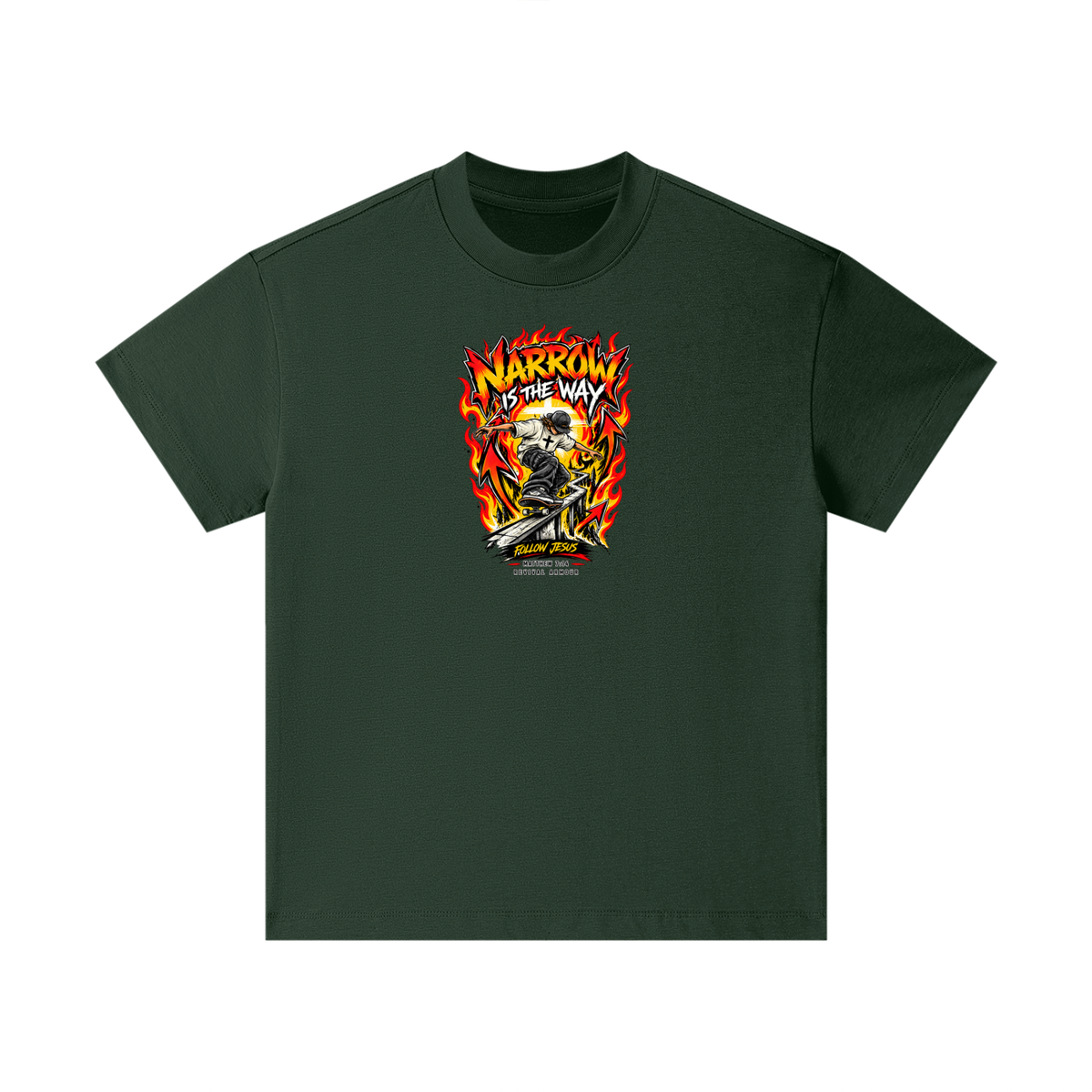 NARROW IS THE WAY Kids T-Shirt