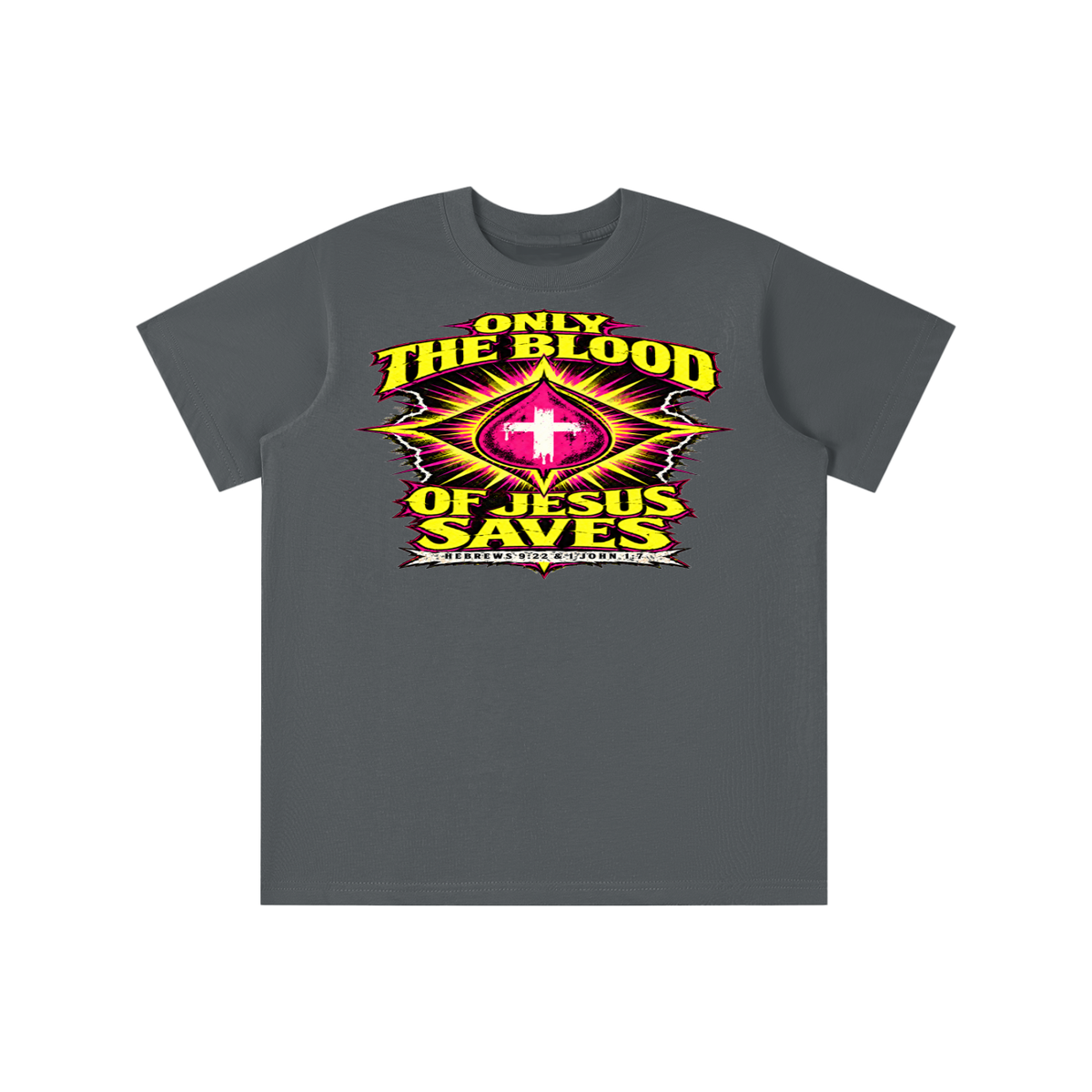 Only the blood of Jesus saves youth T-shirt