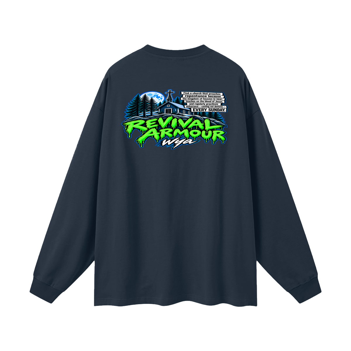 REVIVAL ARMOUR wya Long Sleeve T-Shirt