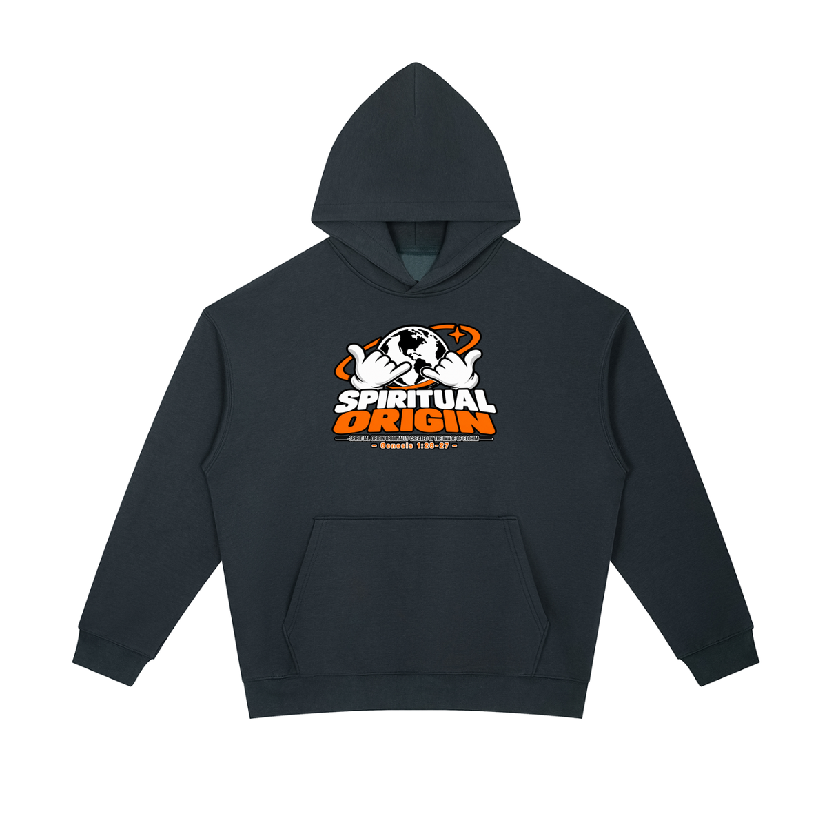 SPIRITUAL ORGIN SPIRITUAL ORGIN ORIGINALLY CREATED IN THE IMAGE OF ELOHIM - GENESIS 1:26-27 - Hoodie