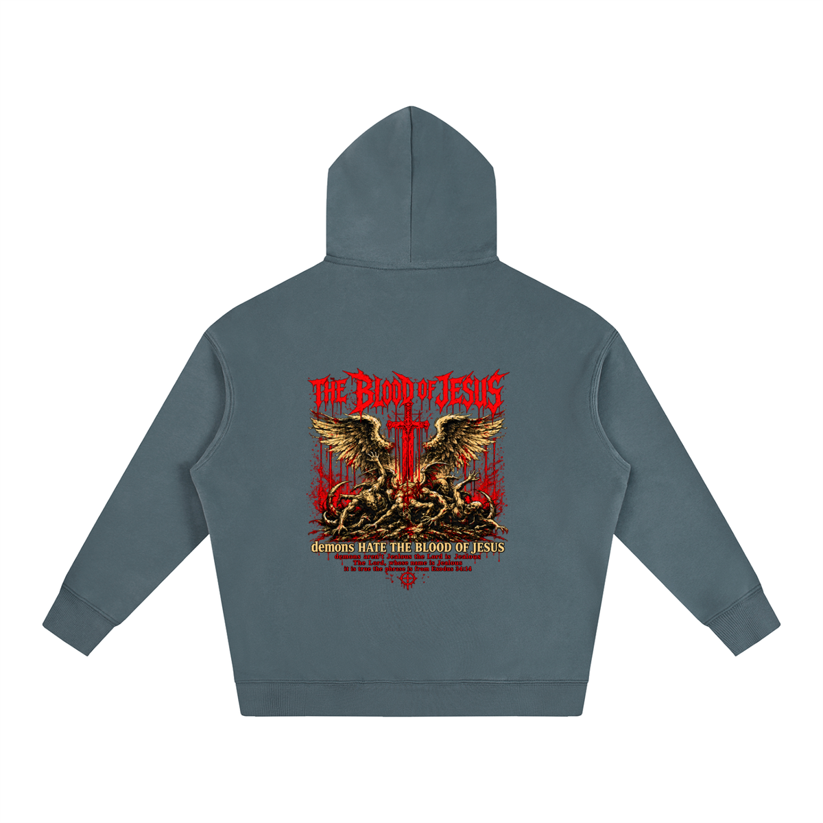 THE LORD'S NAME IS Jealous The phrase is from Exodus 34:14 Hoodie