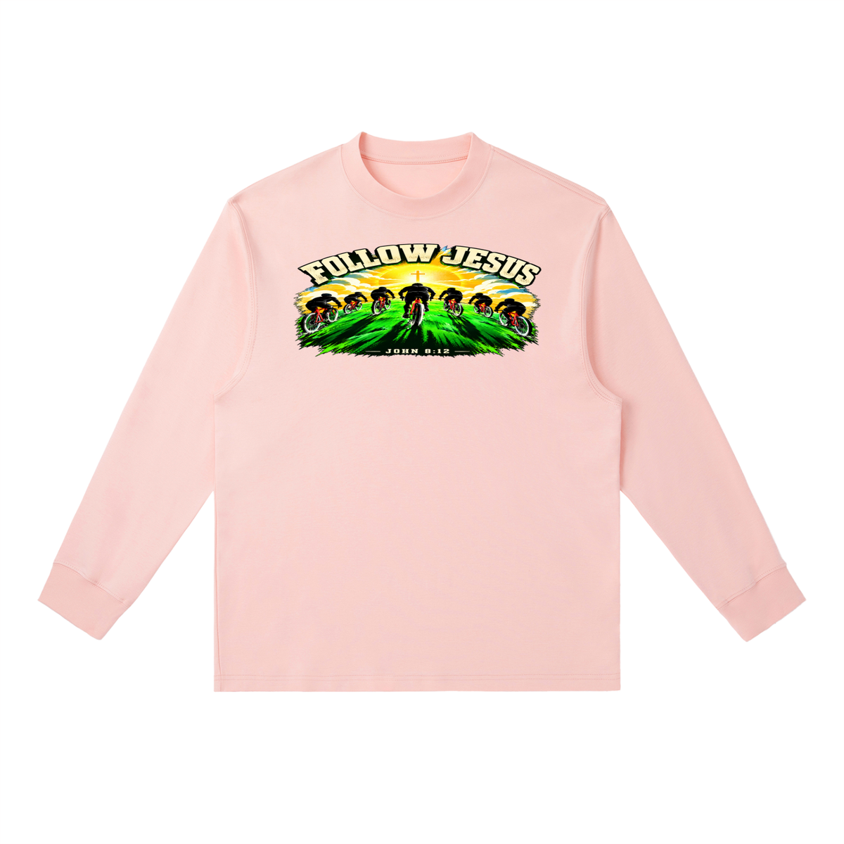 Follow Jesus Long-Sleeve T-Shirt