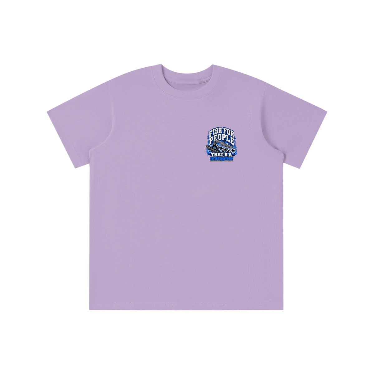 FISH FOR PEOPLE THAT'S A metaphor AND YOU COULD LEARN HOW TO CAST OUT DEMONS ON MICHAELJPHELPS.COM youth T-shirt