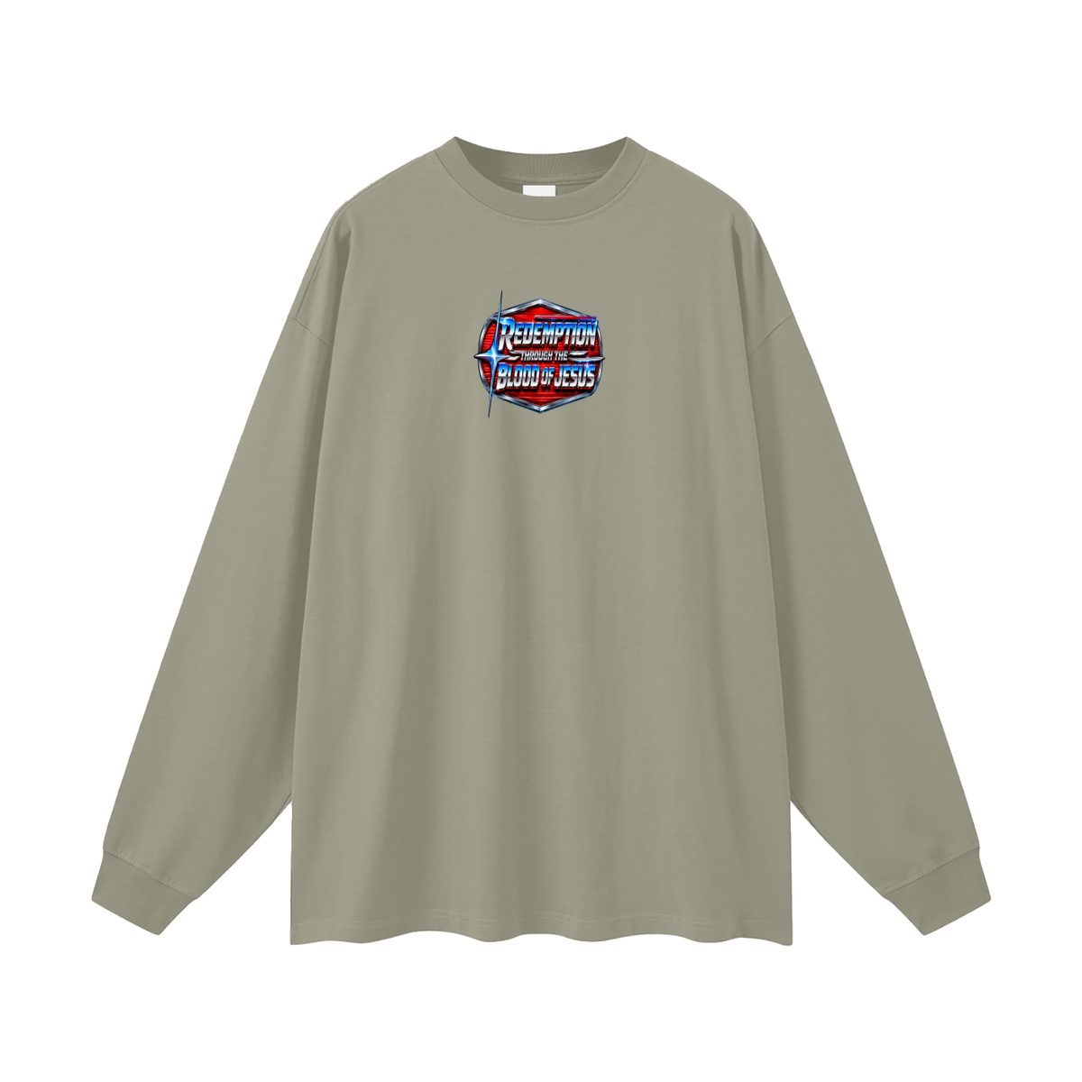 REDEMPTION THROUGH THE BLOOD OF JESUS Long Sleeve T-Shirt