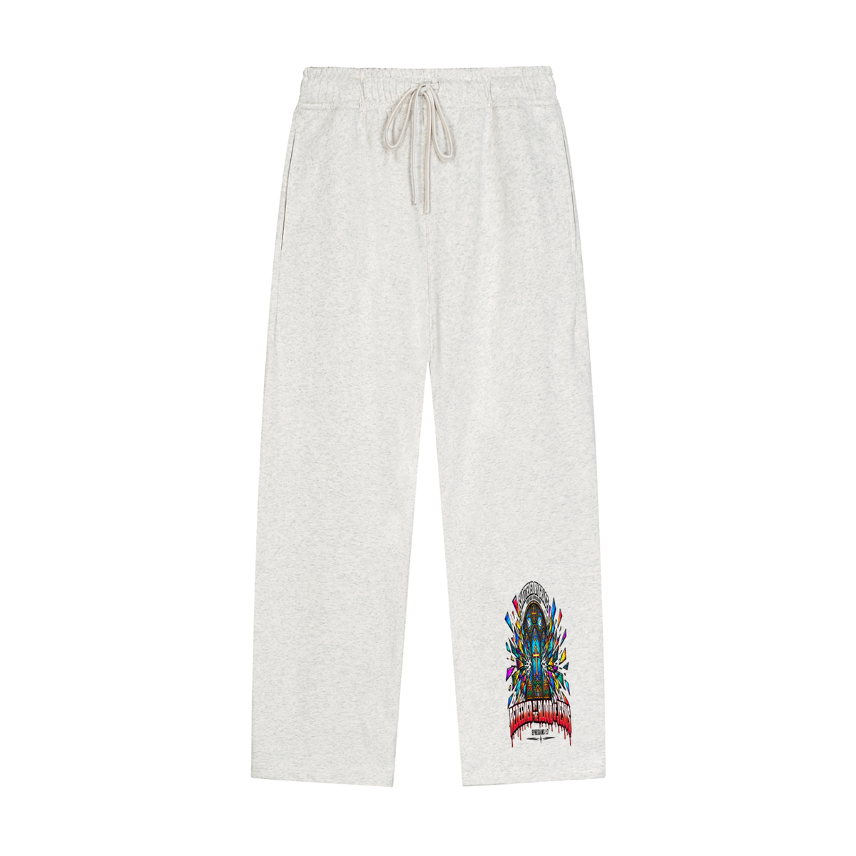 SHATTERED BY GRACE VINTAGE EXPLOSION REDEEMED BY THE BLOOD OF JESUS EPHESIANS 1:7 that's not a quote Sweatpants