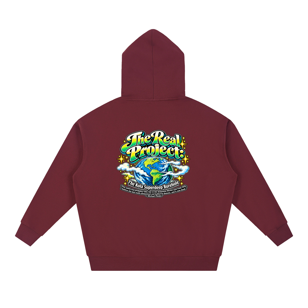 REDEEMED BY THE OF JESUS ACCORDING TO EPHESIANS 1:7 THE REAL PROJECT: THE KOLA SUPERDEEP BOREHOLE Hoodie
