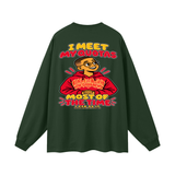 I MEET MY QUOTAS MOST OF THE TIME I CAN DO IT REPENT AND BELIEVE THE GOOD NEWS encouraged by Mark 1:15 Long Sleeve T-Shirt