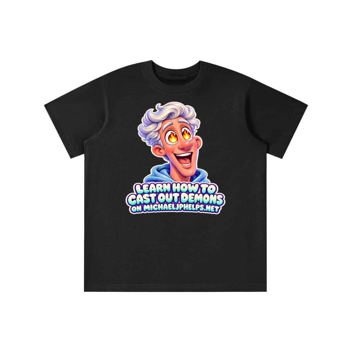 LEARN HOW TO CAST OUT DEMONS ON MICHAELJPHELPS.NET youth T-shirt