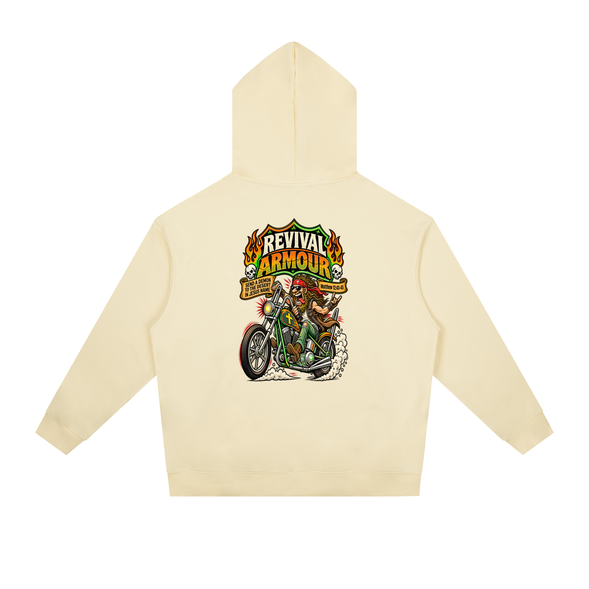 JESUS SAVES REVIVAL ARMOUR SEND A DEMON TO THE DESERT IN THE NAME OF JESUS Hoodie