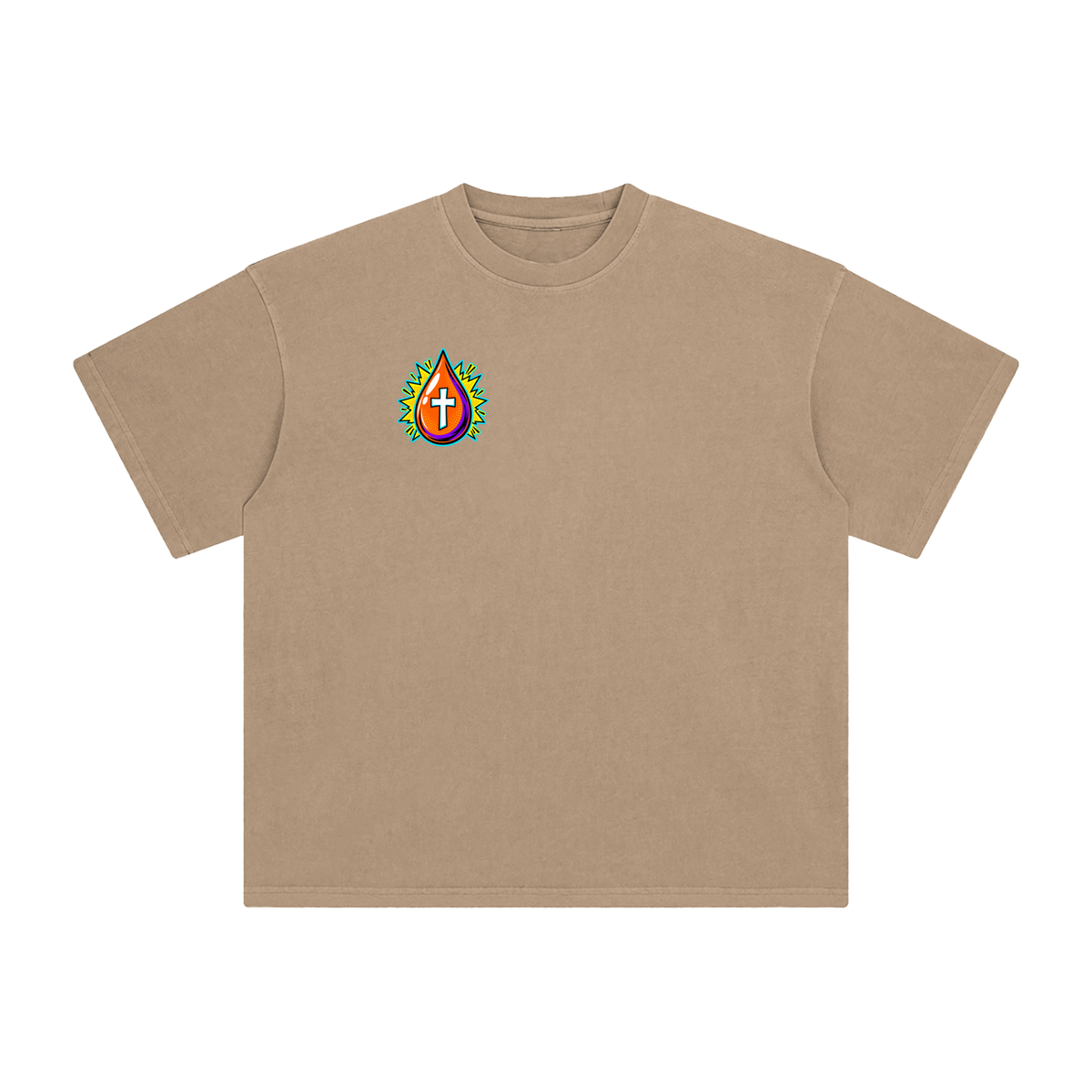 JESUS DIED ONCE BACKED UP BY Romans 6:9-10 T-Shirt