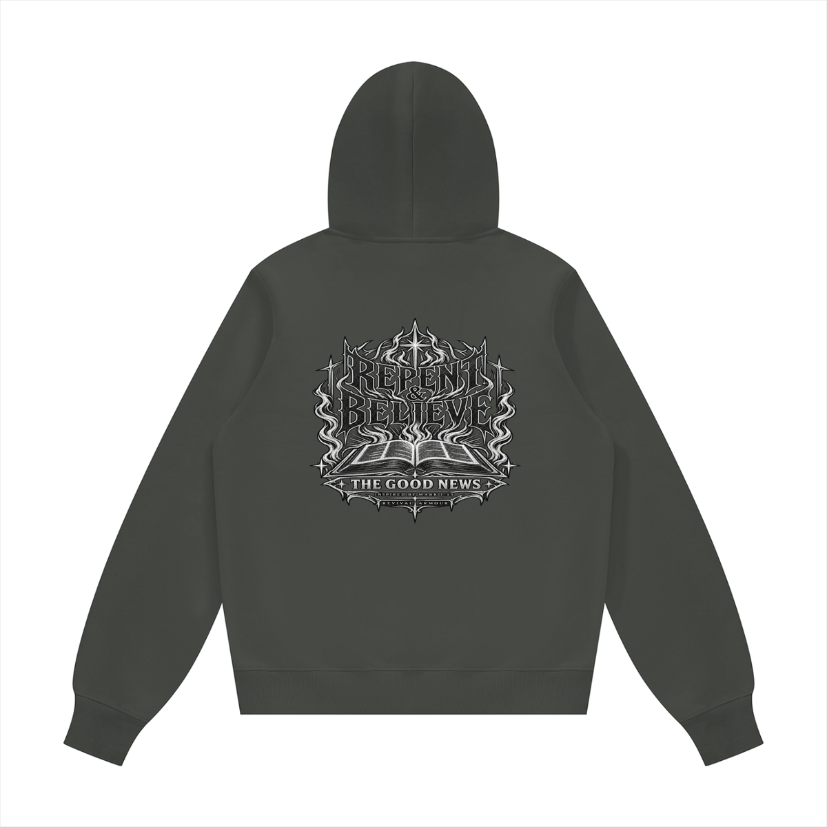 REPENT & BELIEVE THE GOOD NEWS INSPIRED BY MARK 1:15 Hoodie