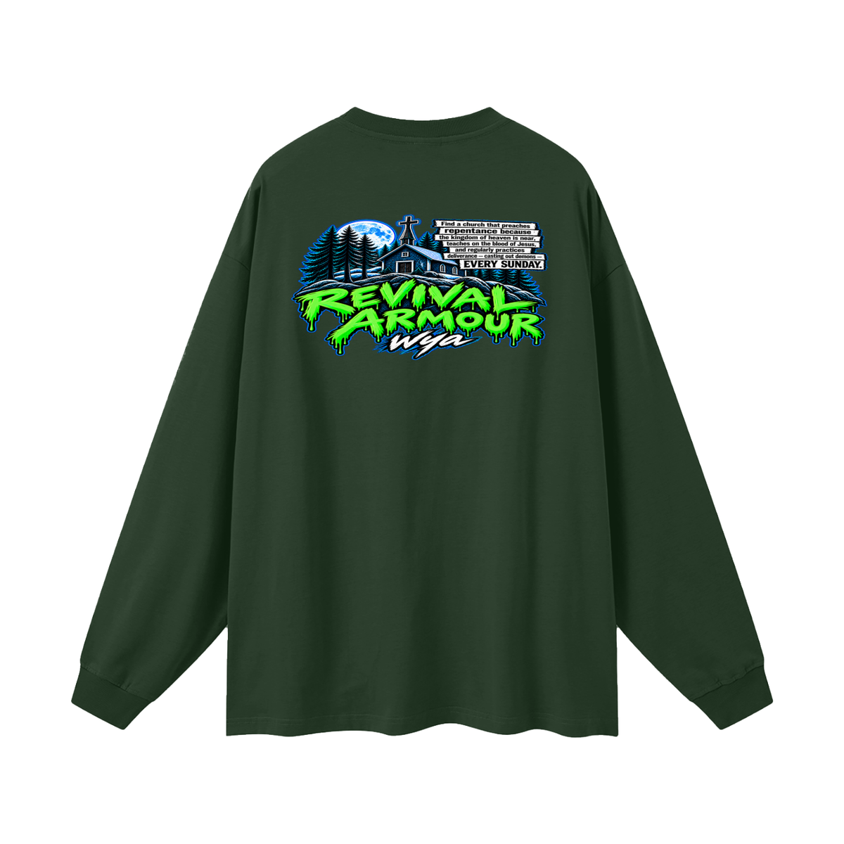 REVIVAL ARMOUR wya Long Sleeve T-Shirt