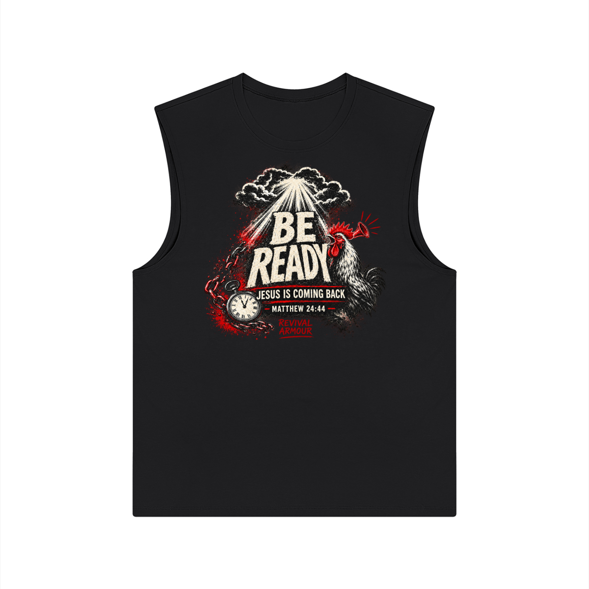 Be ready Jesus is coming back Tank Top