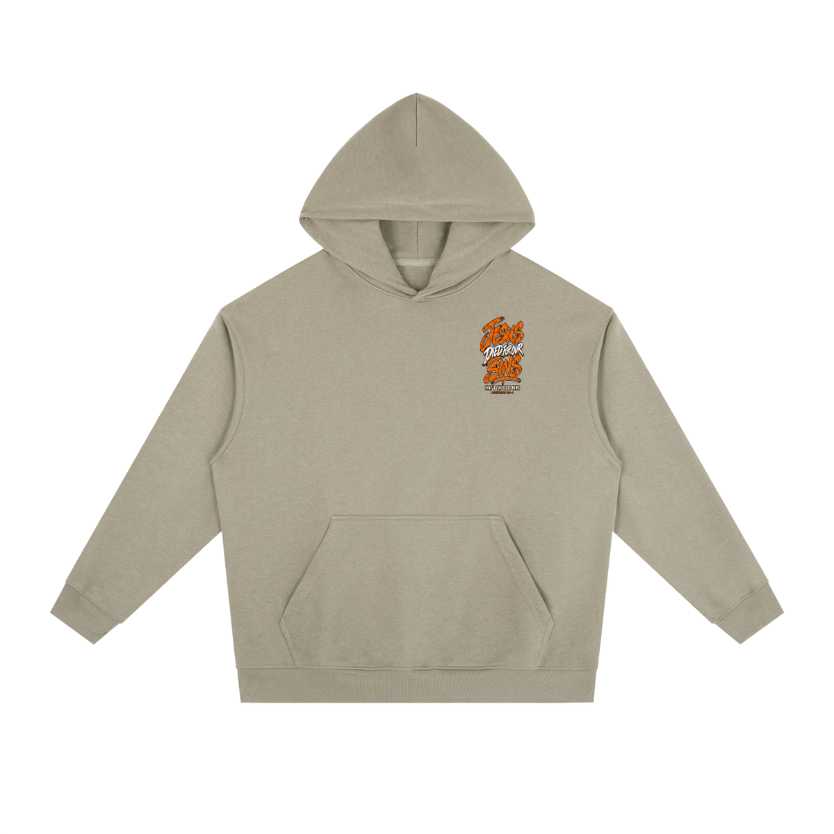 JESUS DIED FOR FOR OUR SINS THAT'S THE GOOD NEWS 1 CORTHIANS 15:1-4 JESUS SAVES THE BLOOD PAID IT ALL Hoodie