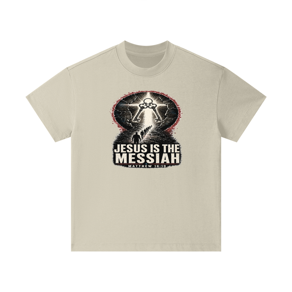 JESUS IS THE MESSIAH + MATTHEW 16:19 Kids T-Shirt