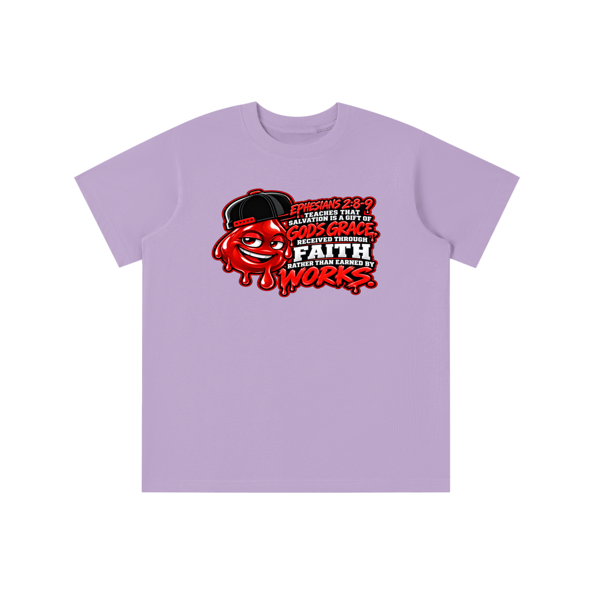 Ephesians 2:8-9 inspired youth T-shirt