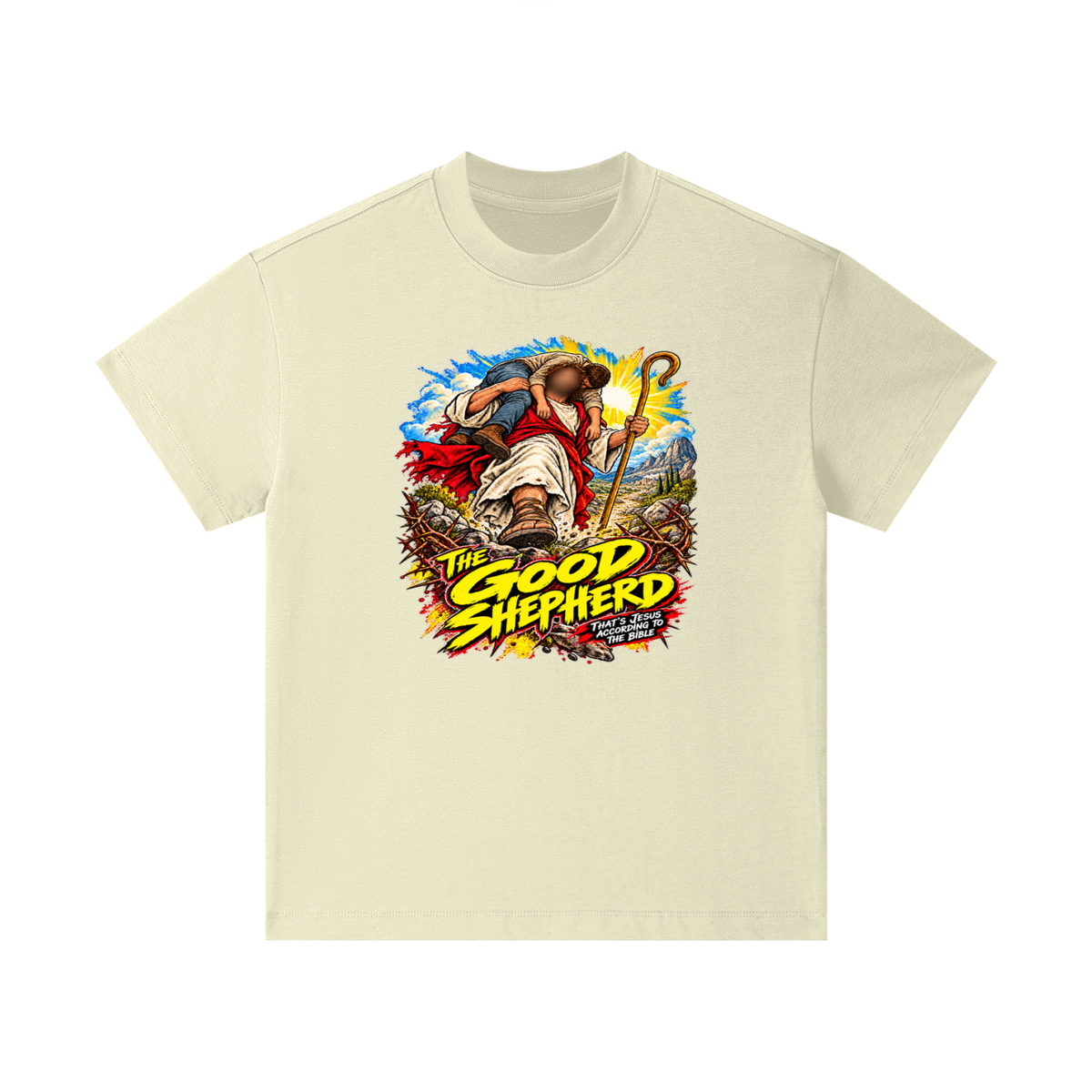 THE GOOD SHEPHERD THAT'S JESUS ACCORDiNG TO THE BiBLE Kids T-Shirt