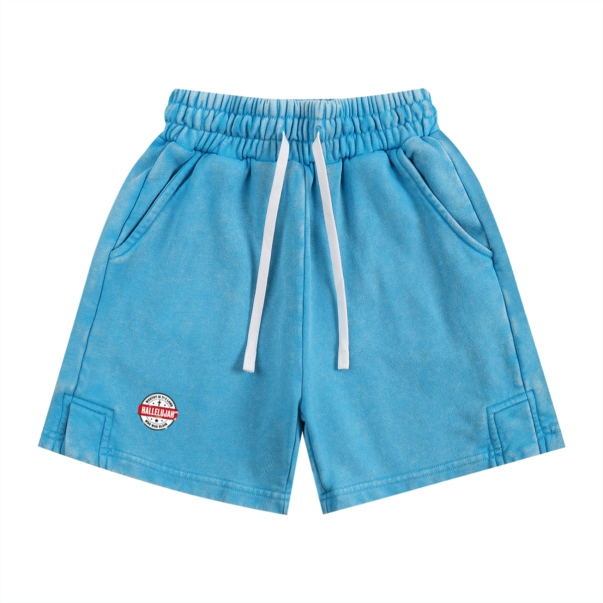 WORTHY IS THE LAMB HALLEJUJAH WHO WAS SLAIN Kids' Shorts