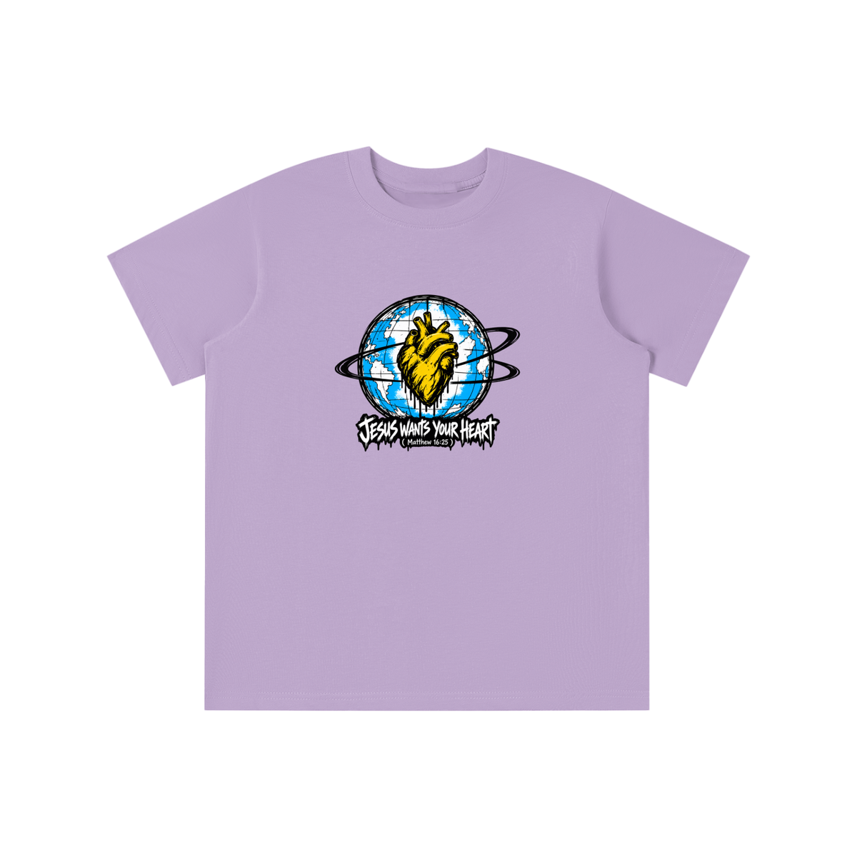 JESUS WANTS YOUR HEART ( MATTHEW 16:25 ) youth T-shirt