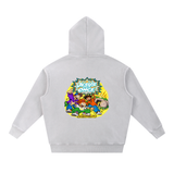 JESUS DIED ONCE BACKED UP BY Romans 6:9-10 Hoodie
