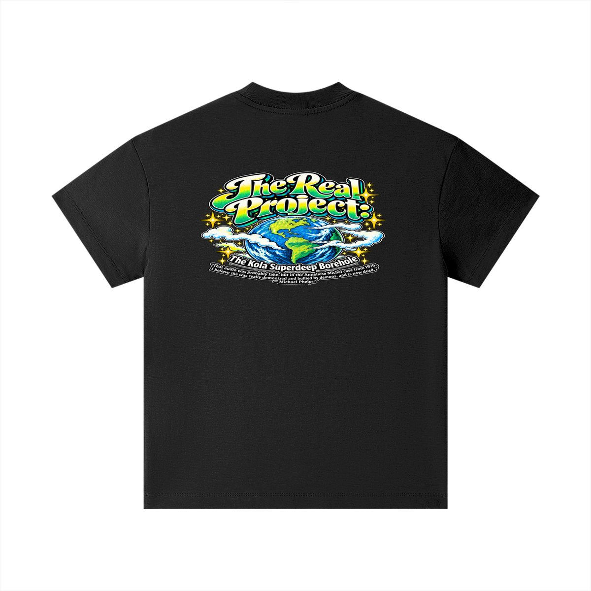 REDEEMED BY THE OF JESUS ACCORDING TO EPHESIANS 1:7 THE REAL PROJECT: THE KOLA SUPERDEEP BOREHOLE Kids T-Shirt