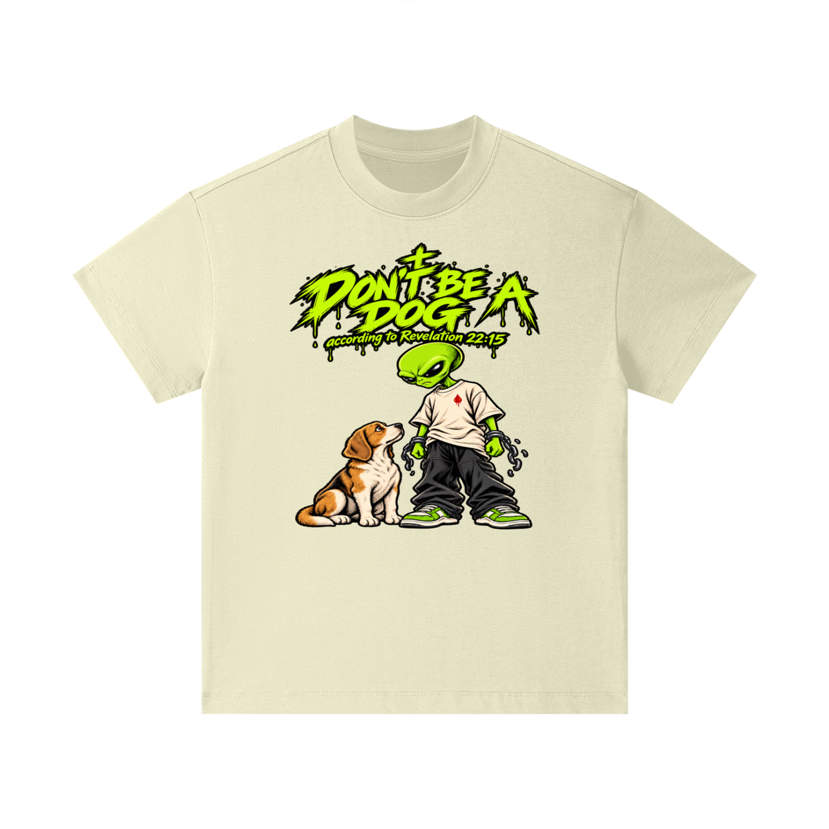 DON'T BE A DOG according to Revelation 22:15 Kids T-Shirt