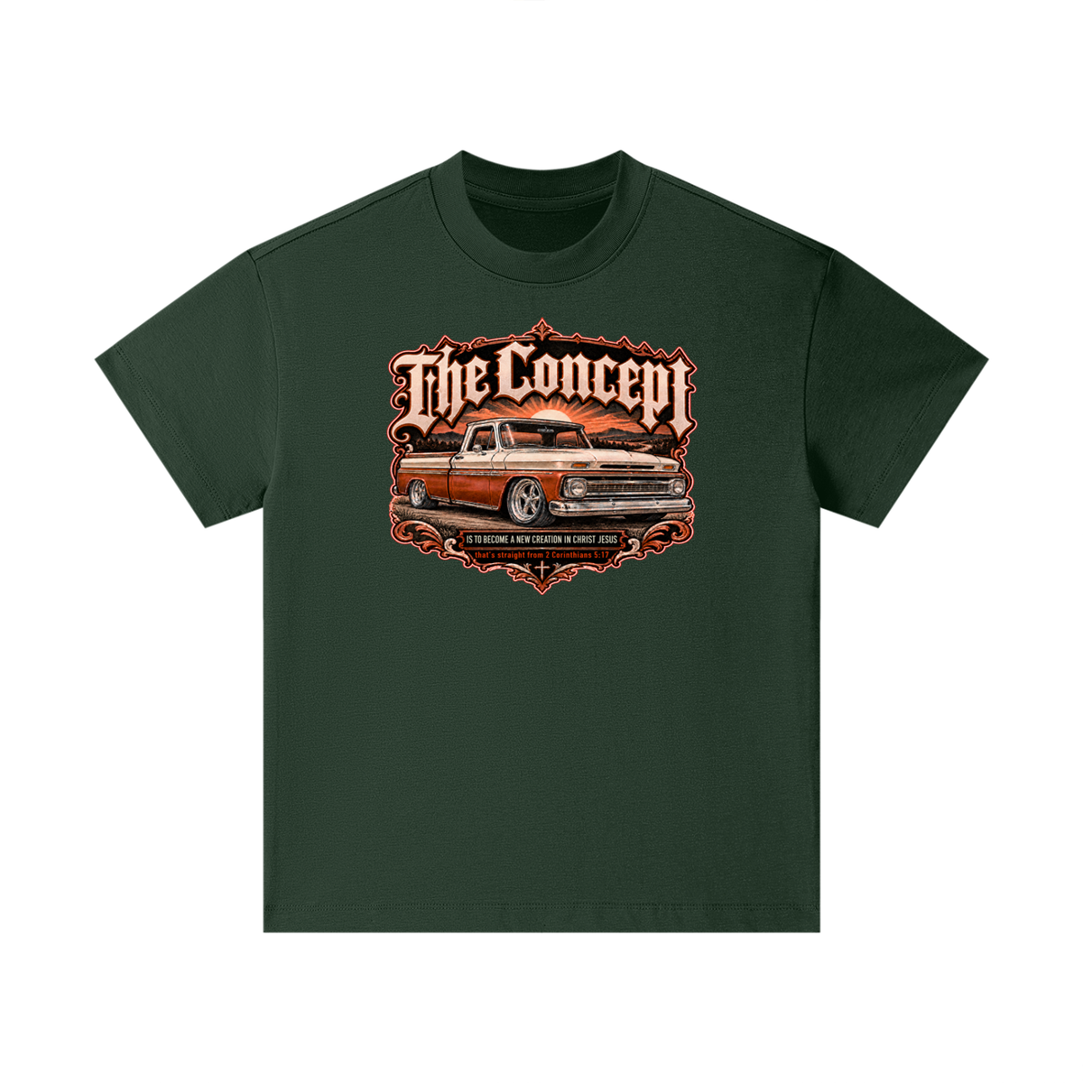 The Concept IS TO BECOME A NEW CREATION IN CHRIST JESUS that's straight from 2 Corinthians 5:17 Kids T-Shirt