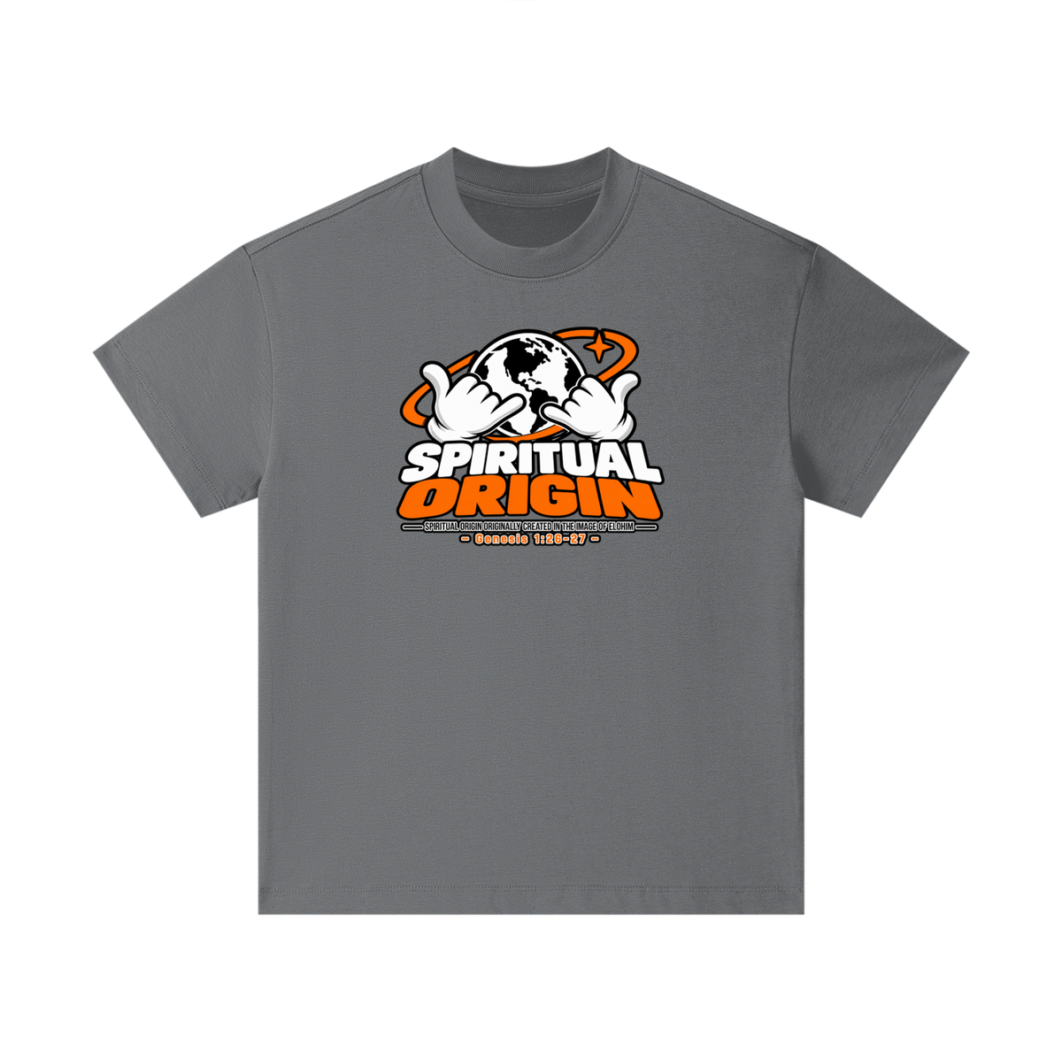 SPIRITUAL ORGIN SPIRITUAL ORGIN ORIGINALLY CREATED IN THE IMAGE OF ELOHIM - GENESIS 1:26-27 - Kids T-Shirt