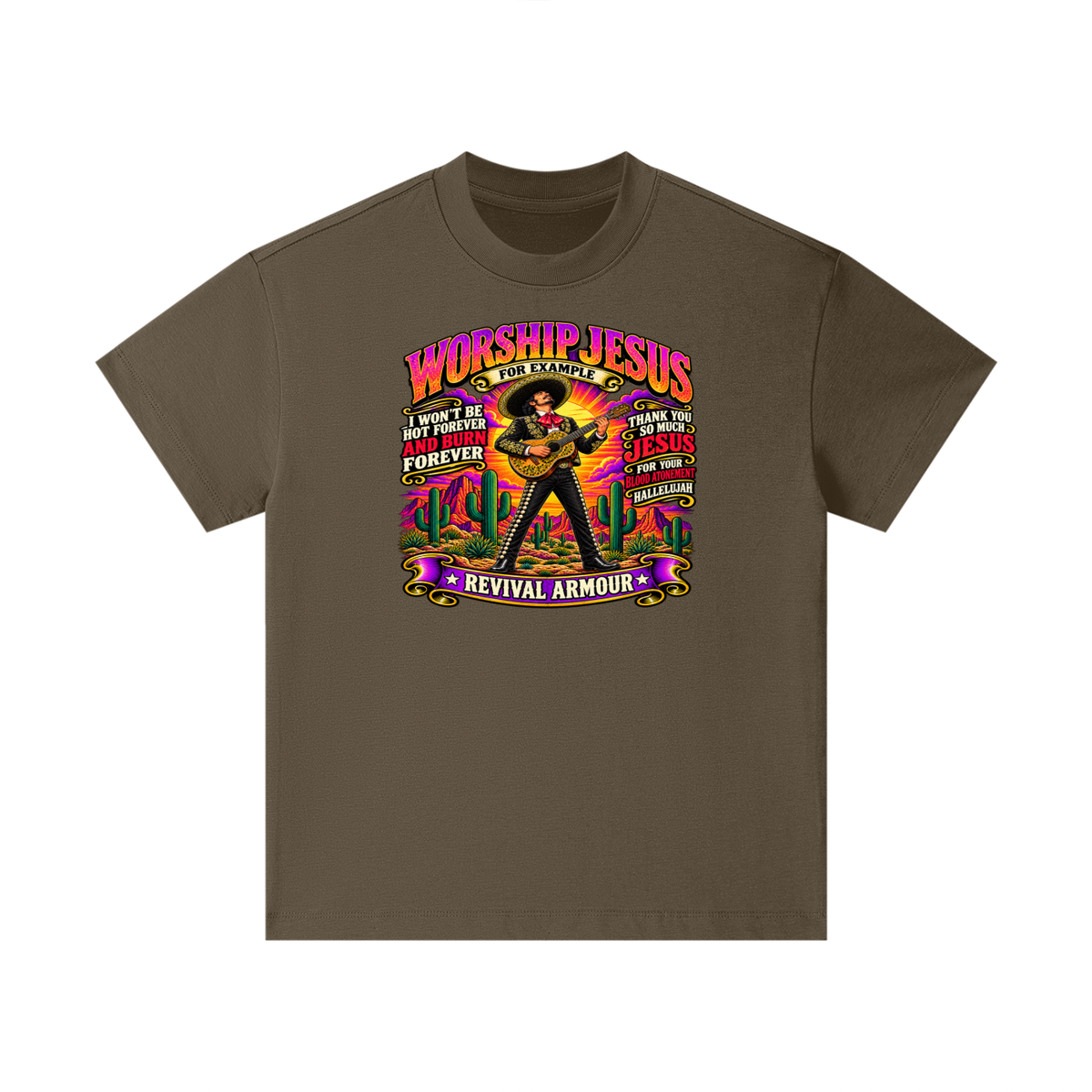 WORSHIP JESUS revival armour Kids T-Shirt