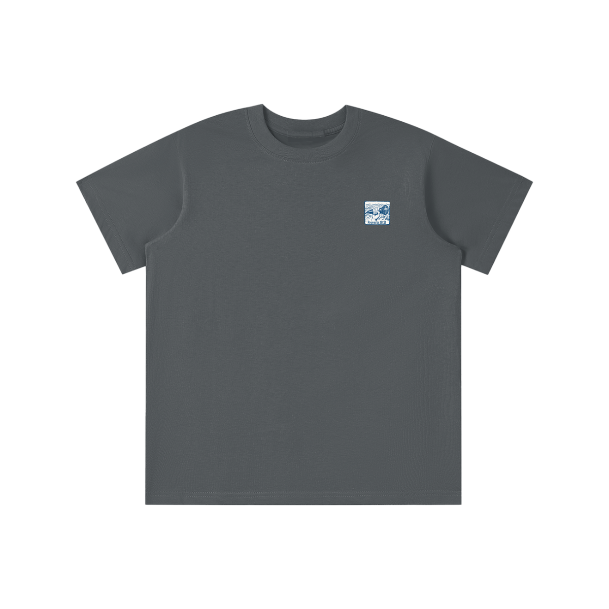 Proverbs 18:21 mic youth T-shirt