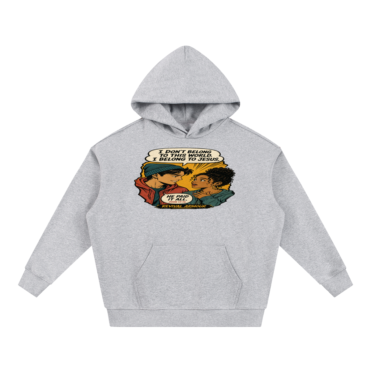 John 17:16 inspired Hoodie