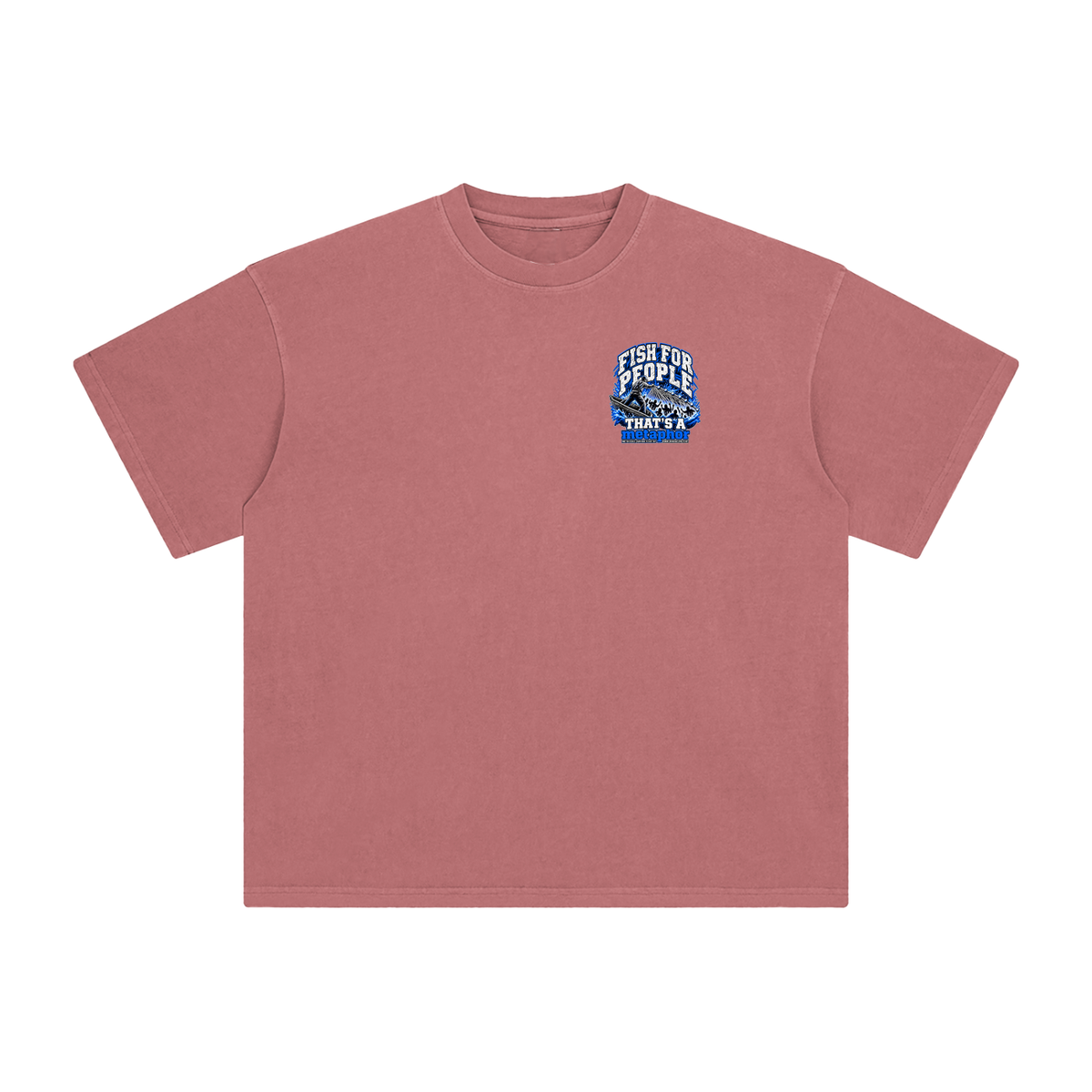 FISH FOR PEOPLE THAT'S A metaphor AND YOU COULD LEARN HOW TO CAST OUT DEMONS ON MICHAELJPHELPS.COM T-Shirt