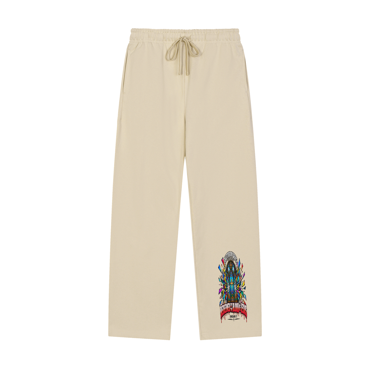 SHATTERED BY GRACE VINTAGE EXPLOSION REDEEMED BY THE BLOOD OF JESUS EPHESIANS 1:7 that's not a quote Sweatpants