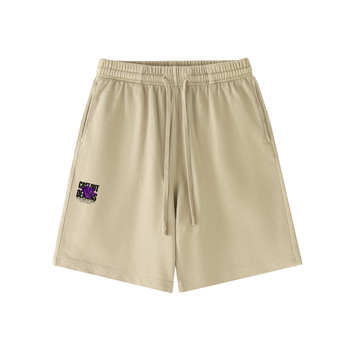 CAST OUT DEMONS IN THE NAME OF JESUS MARK 16:17 REVIVAL ARMOUR Shorts