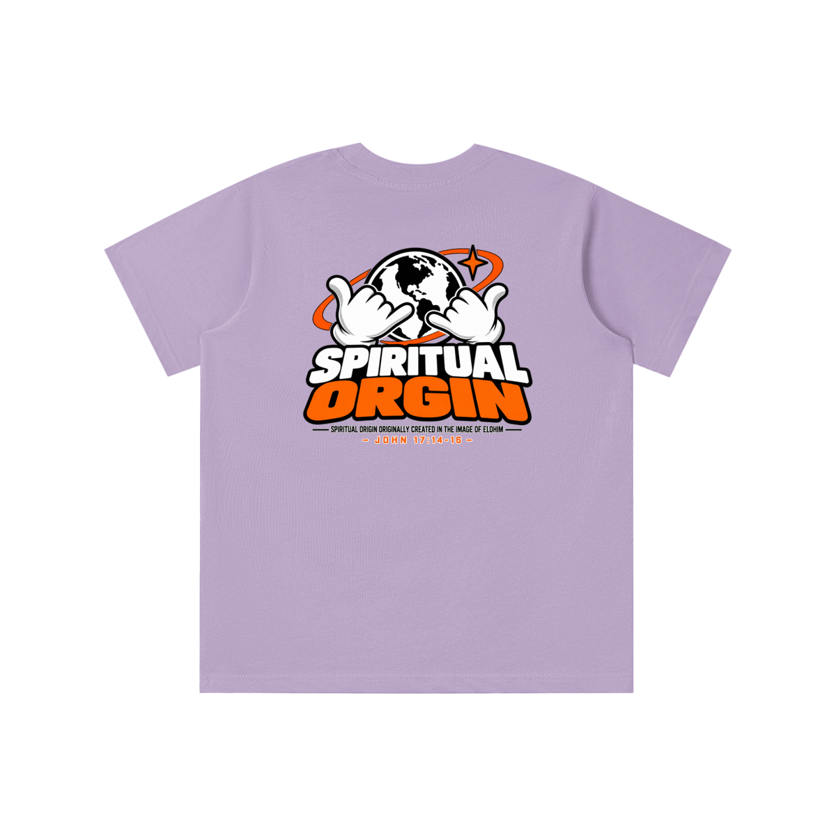 SPIRITUAL ORGIN - SPIRITUAL ORGIN ORIGINALLY CREATED IN THE IMAGE OF ELOHIM- youth T-shirt