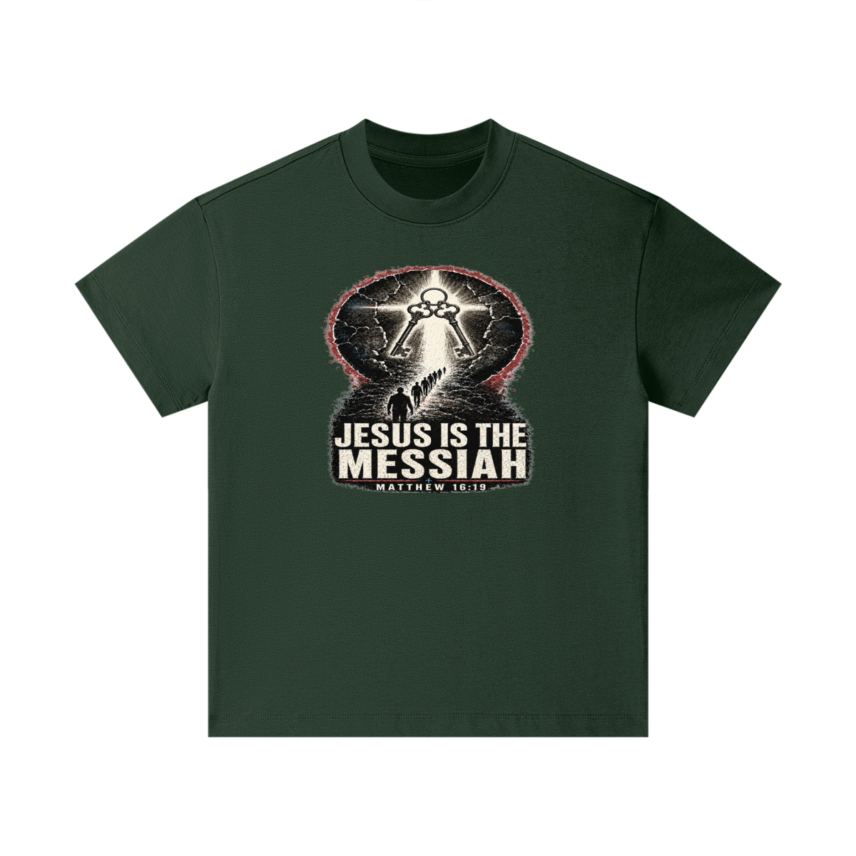 JESUS IS THE MESSIAH + MATTHEW 16:19 Kids T-Shirt
