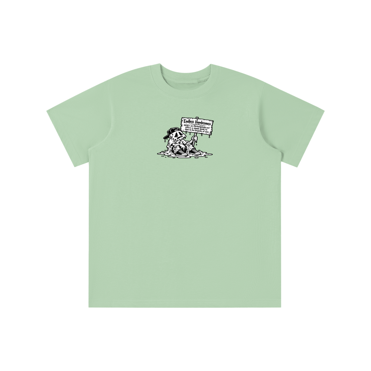 ENDLESS HOPELESSNESS NDEs on michaeljphelps.net offers a simple guide to How to be forgiven of sins youth T-shirt