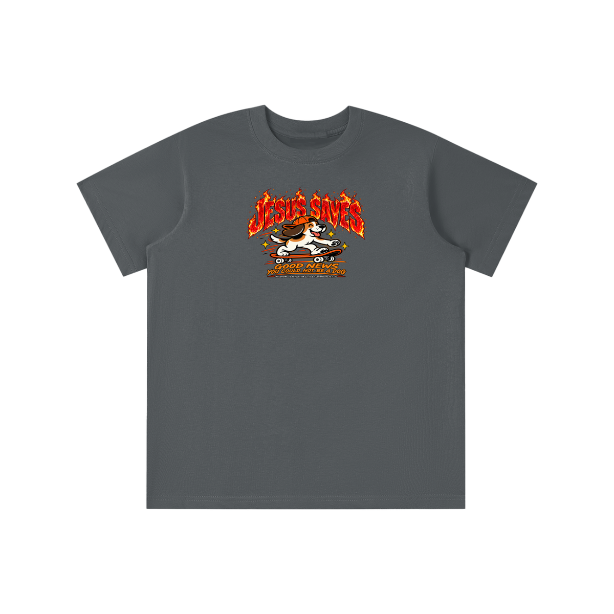 CAST ALL YOUR BURDENS TO JESUS ACCORDING TO Matthew 11:28–30 THO youth T-shirt