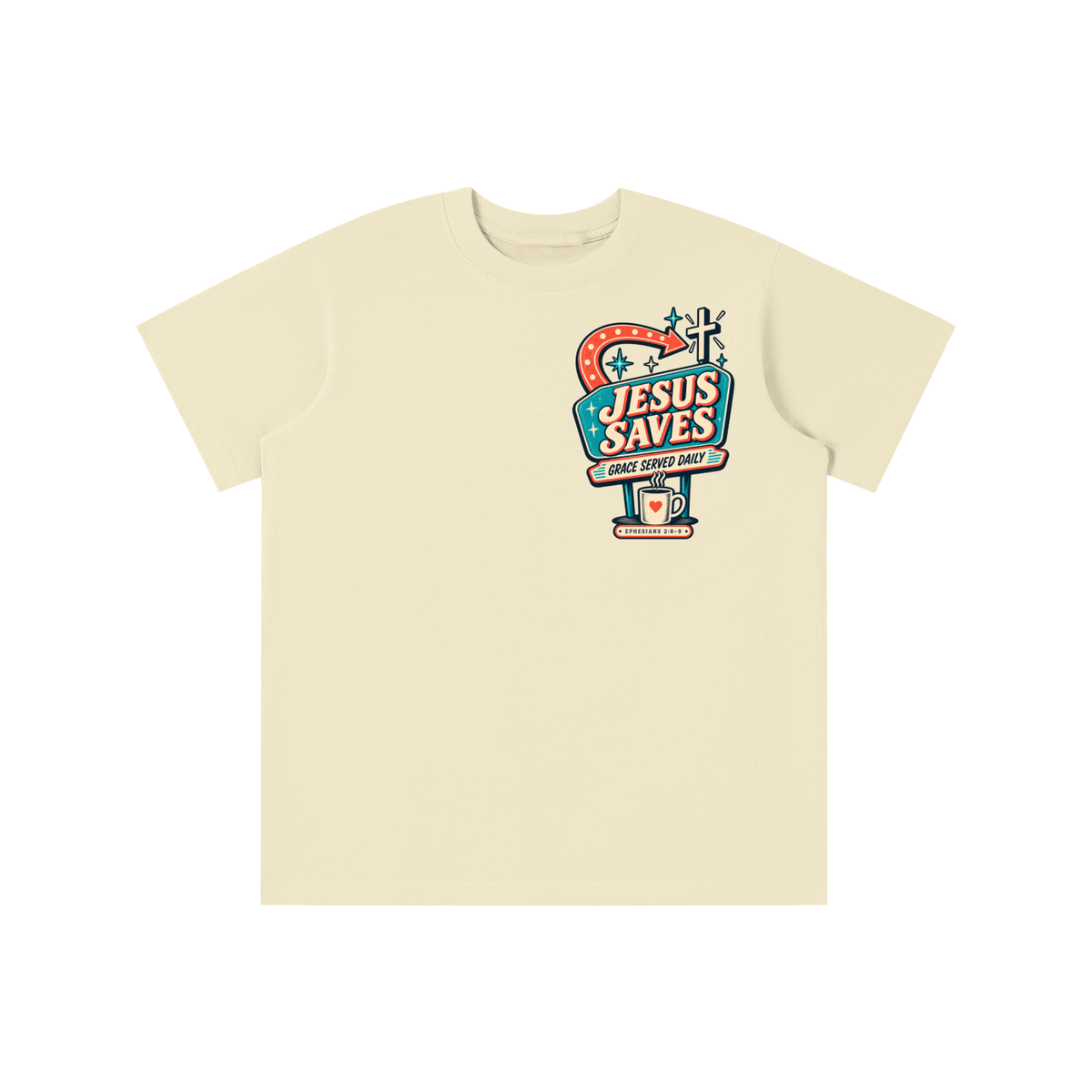 Jesus saves youth T-shirt
