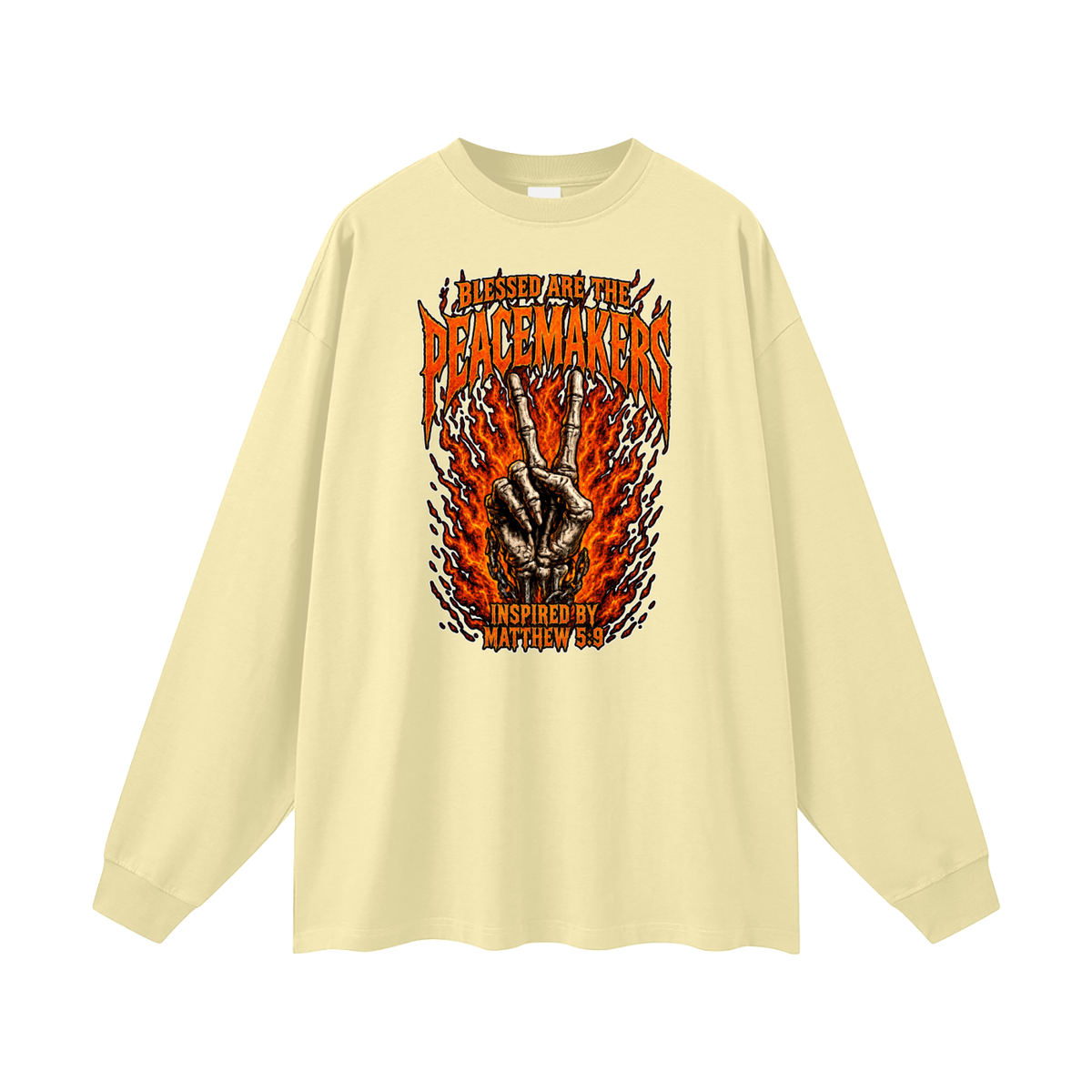 Oversized Unisex Long Sleeve T-Shirt