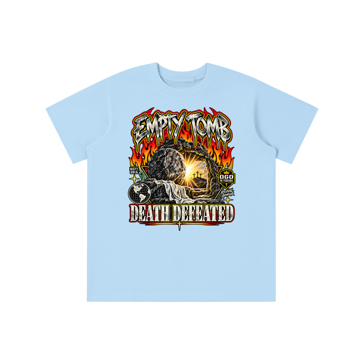 EMPTY TOMB DEATH DEFEATED youth' T-shirt