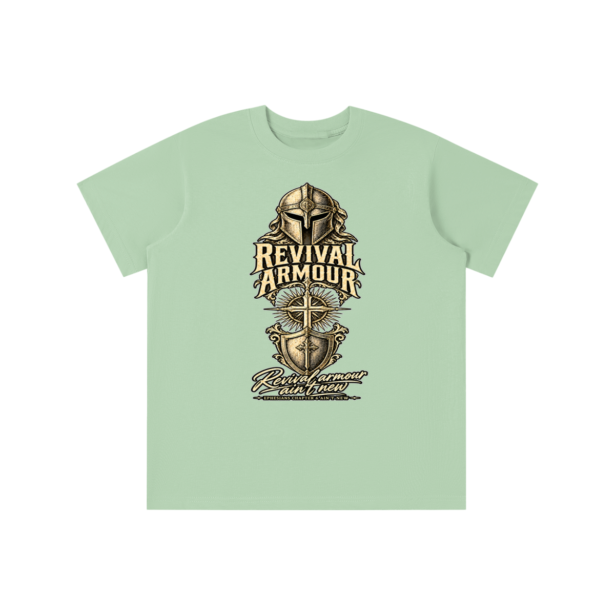 Revival armour ain't new EPHESIANS CHAPTER 6 AIN'T NEW youth T-shirt