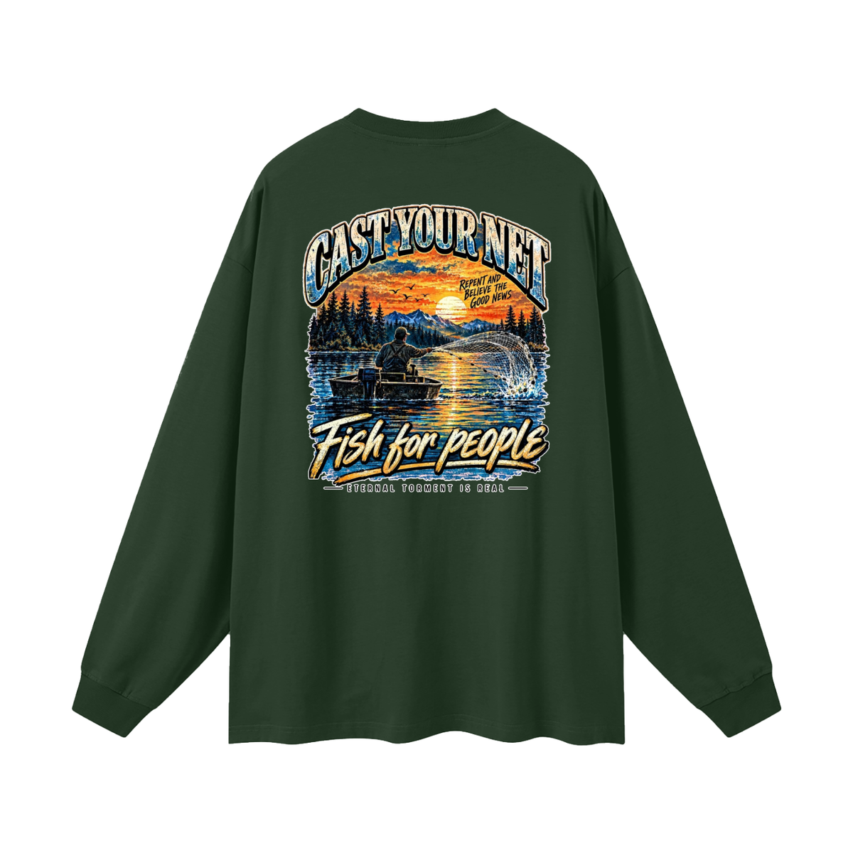 FOLLOW JESUS FOLLOW JESUS Long Sleeve T-Shirt