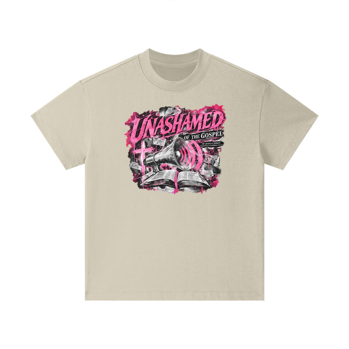 UNASHAMED OF THE GOSPEL OF JESUS CHIRST Inspired by 1 Corinthians 15:1-4 Kids T-Shirt