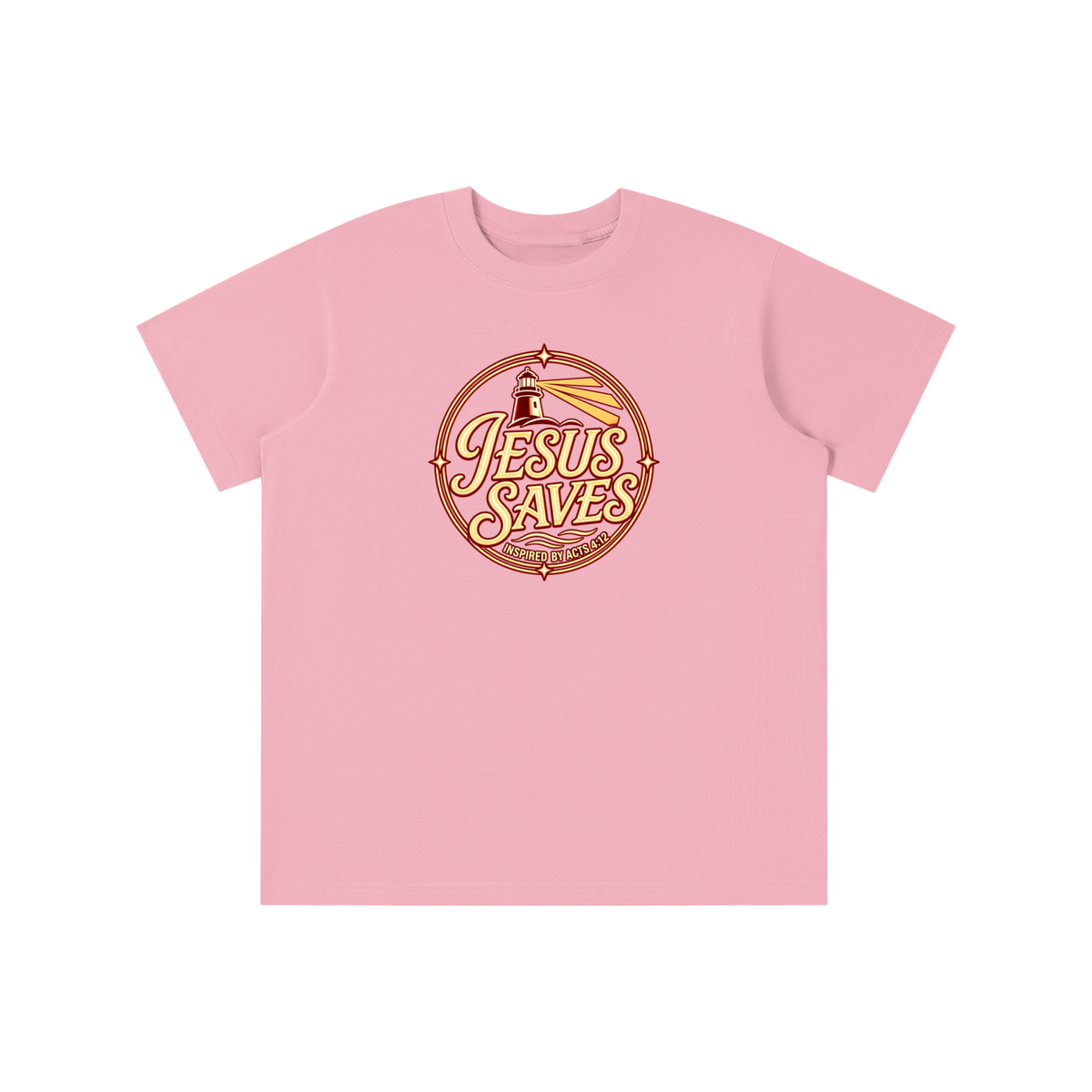 JESUS SAVES INSPIRED BY ACTS 4:12 youth T-shirt