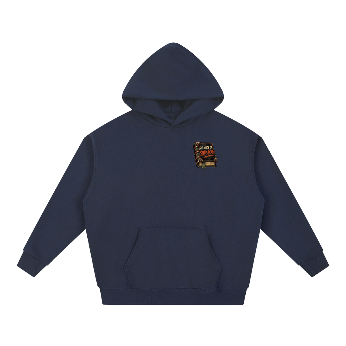 THE WAGE OF SIN IS DEATH REVIVAL ARMOUR I SHOULDN'T NEGLECT GOING TO CHURCH. ACCORDING TO HEBREWS 10:25-26 Hoodie