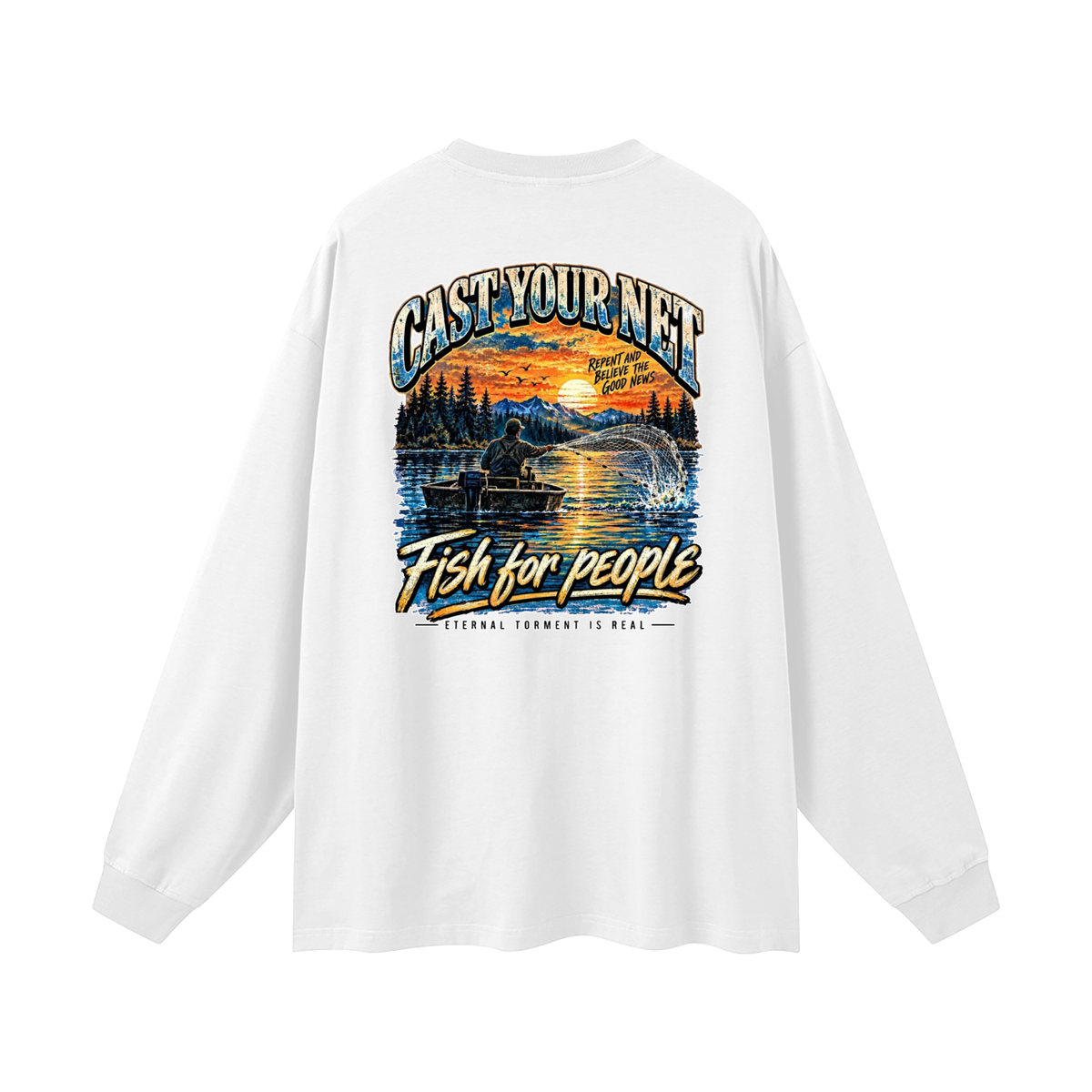 FOLLOW JESUS FOLLOW JESUS Long Sleeve T-Shirt