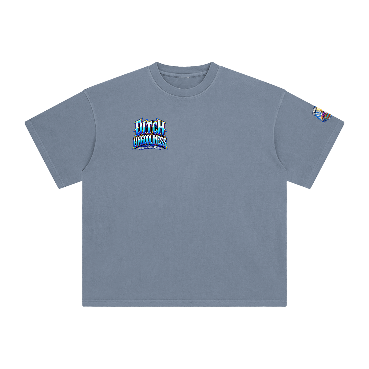 REVIVAL ARMOUR deliberately SINNING IS STUPID HEAVEN AND HELL ARE REAL PLACES DITCH UNGODLINESS Triggered by MARK 1:15 T-Shirt